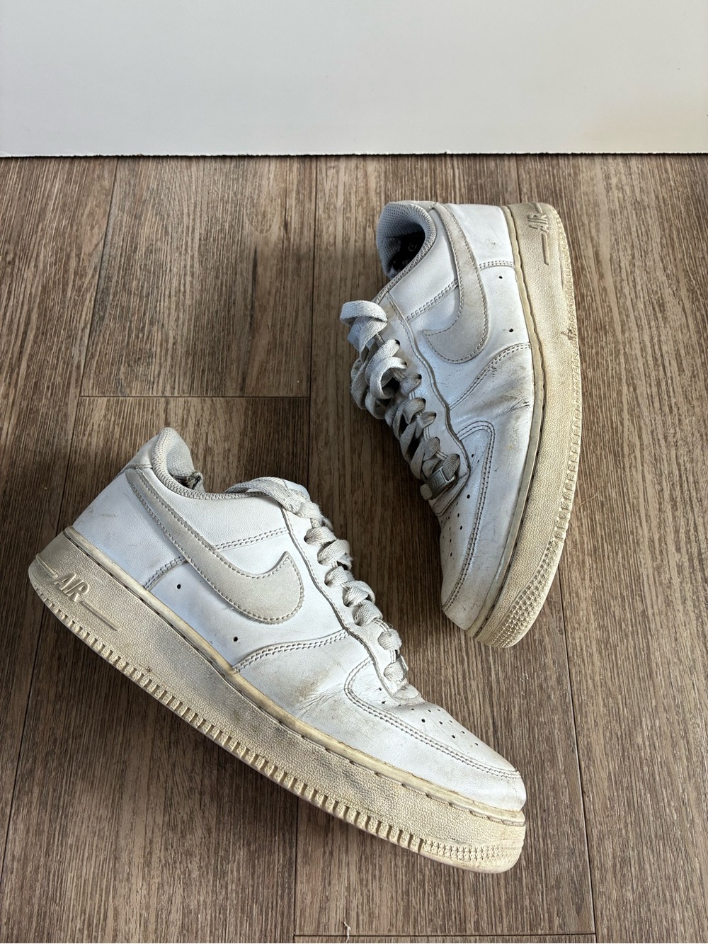 Nike White Low-Top Athletic Sneakers